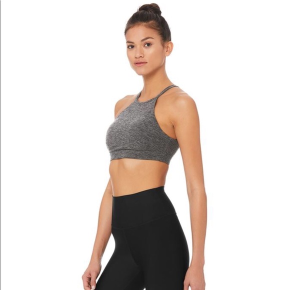 Alo Yoga Bra 🧘♀️🏃♀️ Super Cozy Spacedye Fabric
